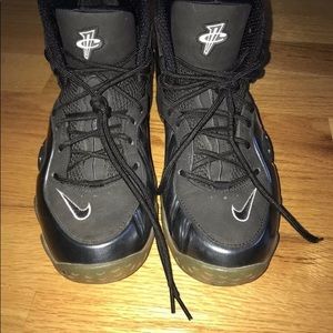 2012 Nike Penny Foam Black 472688-010 Size 9 USED